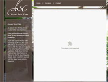Tablet Screenshot of annaskincareoc.com